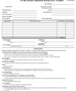Professional Creative Request Form Template Pdf Example