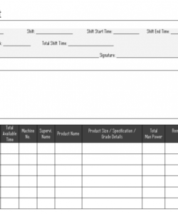 Professional Shift Change Request Form Template Word Example