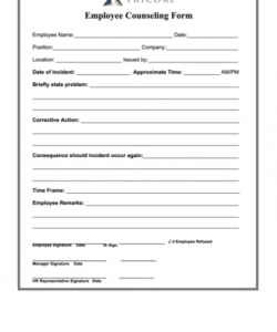 Professional Staff Supervision Form Template