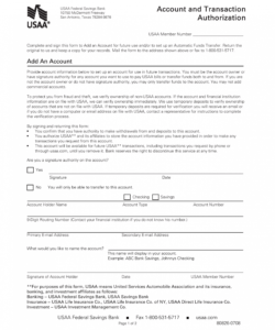 Editable Employee Direct Deposit Form Template Doc