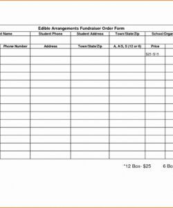 Editable Printable Small Business Order Form Template Doc