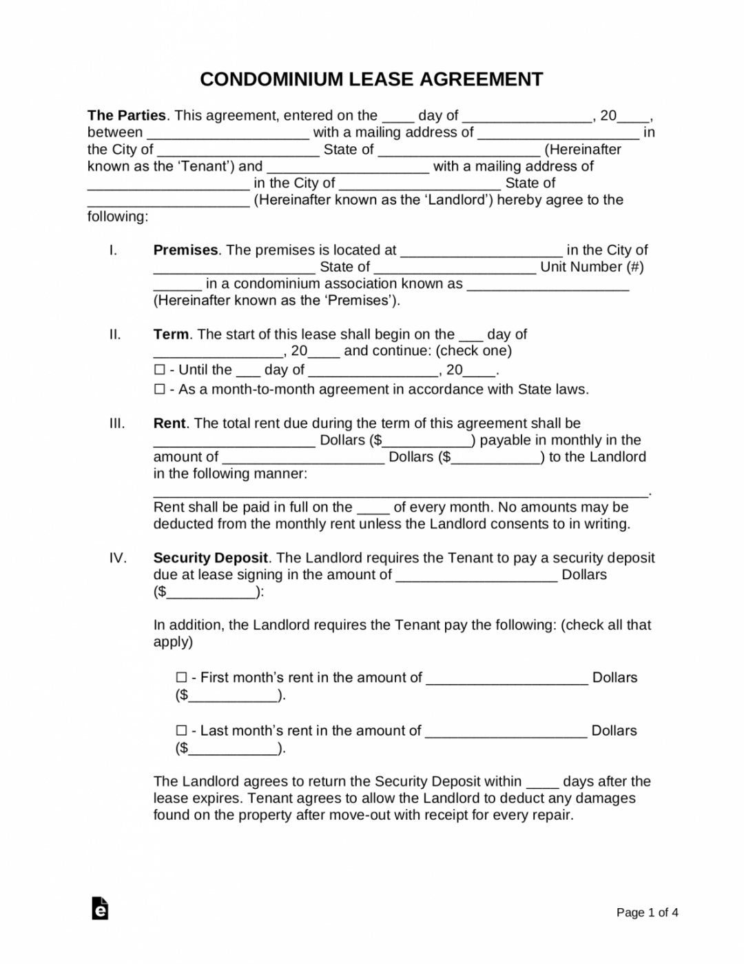 Free Facility Rental Application Form Template  Example