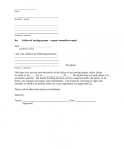 Free Landlord Maintenance Request Form Template Pdf Example