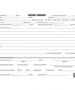 Printable Landlord Maintenance Request Form Template Pdf Sample