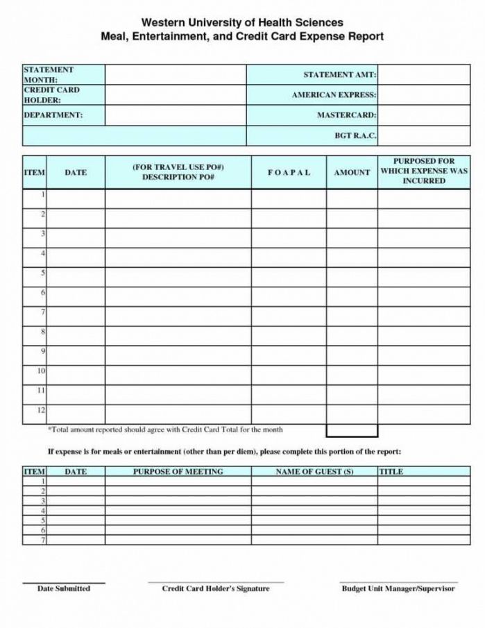 Printable Per Diem Form Template | Minasinternational