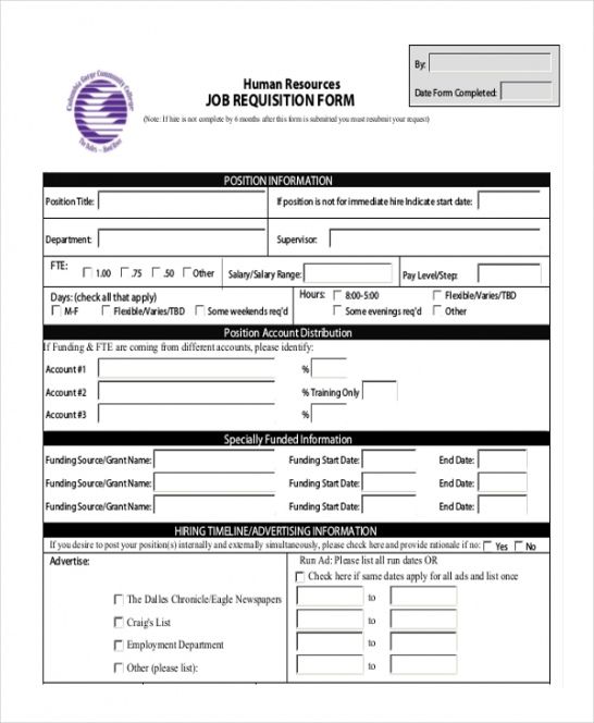 Costum Marketing Material Request Form Template Excel Example