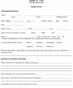 Editable Home Health Intake Form Template Pdf Example