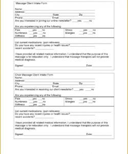 Free Home Health Intake Form Template Doc