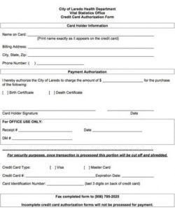 Professional Recurring Credit Card Authorization Form Template Excel Sample