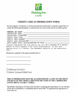 Professional Recurring Credit Card Authorization Form Template Pdf Sample