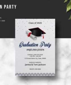 Free Graduation Dinner Menu Templates Word