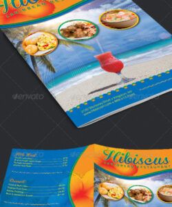 Jamaican Menu Template