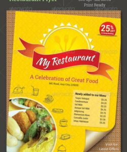 Printable Arabic Restaurant Menu Template Pdf Sample