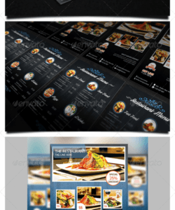 Professional Jamaican Menu Template Pdf Example