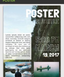 Aesthetic Poster Template