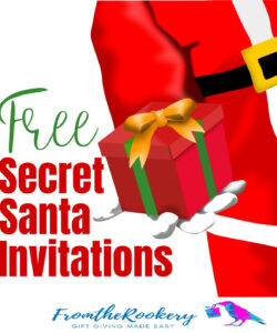 Editable Secret Santa Poster Template Excel Example