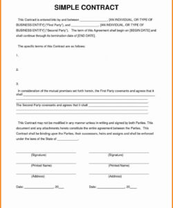 General Service Level Agreement Template