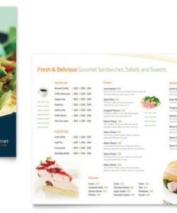 Printable Open Office Restaurant Menu Template Doc Example