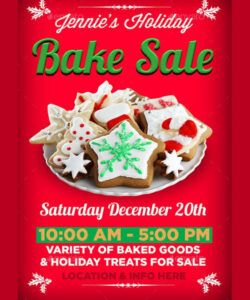 Best Bake Sale Poster Template Pdf Sample