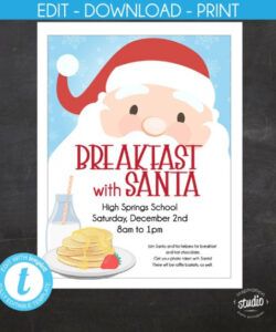 Free Santa Poster Template Pdf Sample