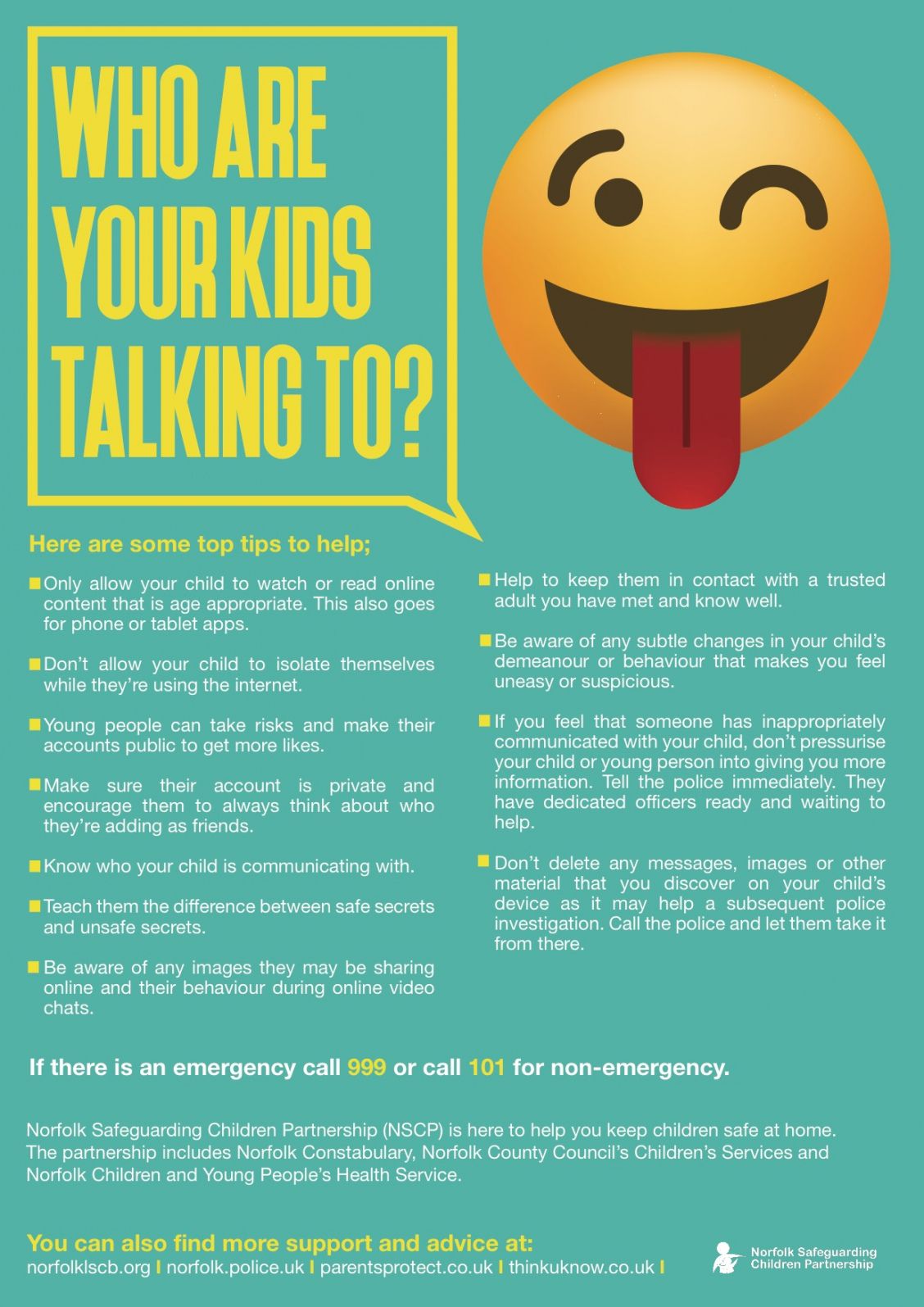 Printable Safeguarding Poster Template Excel