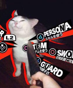 Professional Persona 5 Battle Menu Template Doc