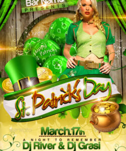 Professional St Patrick&amp;#039;S Day Menu Template