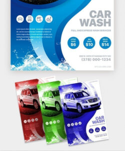 Auto Detailing Price Menu Template Pdf