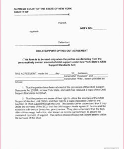 Costum Form Child Custody Agreement Without Court Template Doc Sample