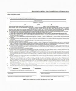 Free Assignment Of Benefits Form Medical Template Word Example