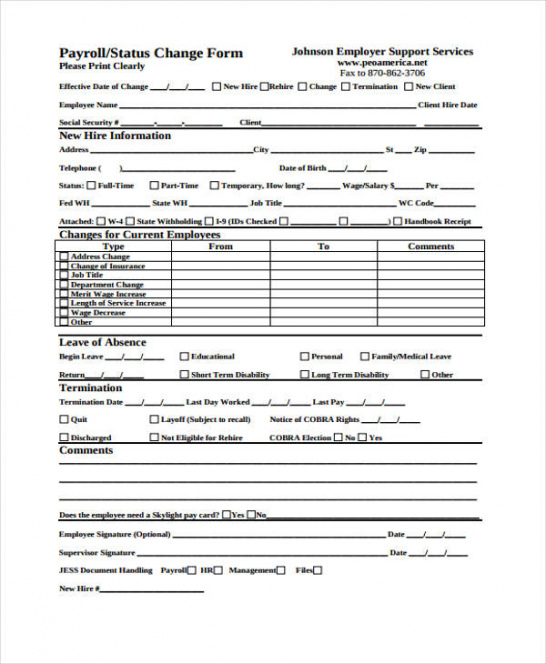 employee-change-of-status-form-template