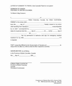 Professional Form Child Custody Agreement Without Court Template Doc Sample