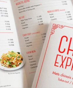 Best Restaurant Cafe Take Out Menu Template Pdf Sample