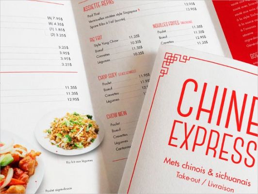 Best Restaurant Cafe Take Out Menu Template Pdf Sample