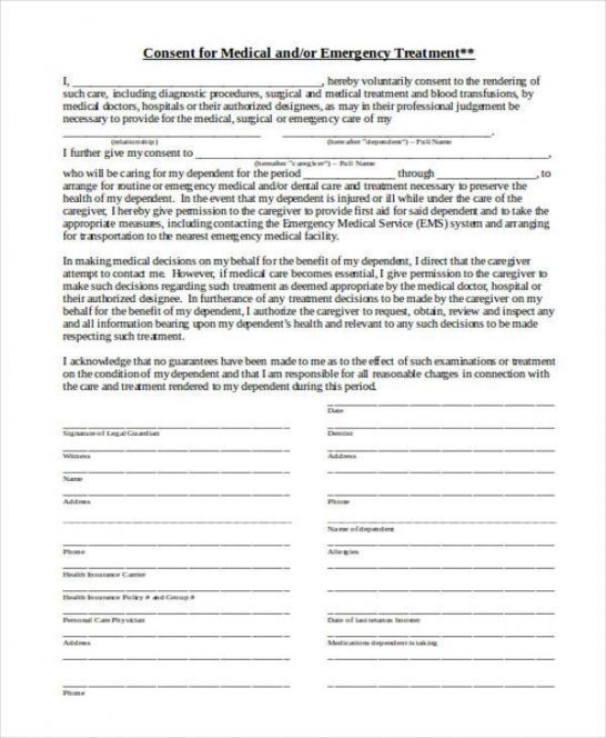 Costum Professional Counseling Informed Consent Form Template  Sample