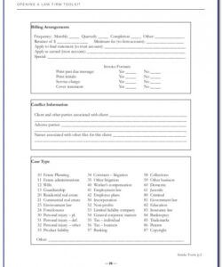 Free Tax Preparation Client Intake Form Template  Example