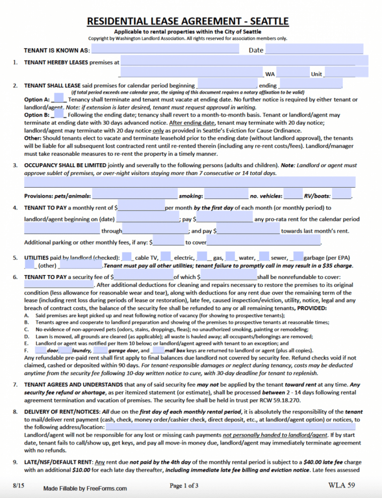 Free Tenants In Common Agreement Template Example Minasinternational