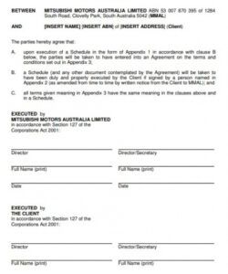Free Vehicle Lease Agreement Template  Example