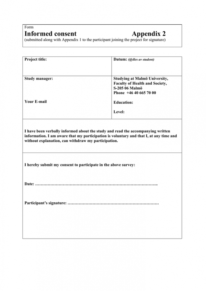 Informed Consent Form Template For Counseling Pdf Sample