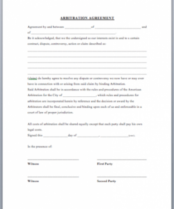 Printable Rental Arbitrage Lease Agreement Template Excel