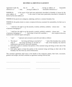 Private Road Maintenance Agreement Template Pdf Sample