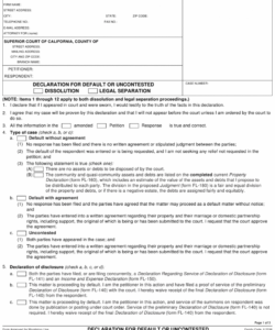 Professional Separation Agreement California Template  Example