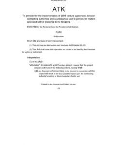 Professional Simple Joint Venture Agreement Template Excel Example