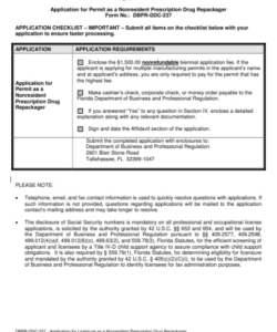 Costum Medication Disposal Form Template Excel Example