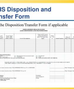Fixed Assets Disposal Form Template Pdf Sample