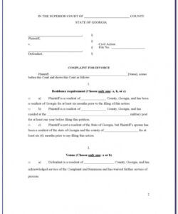 Free Maryland Separation Agreement Template
