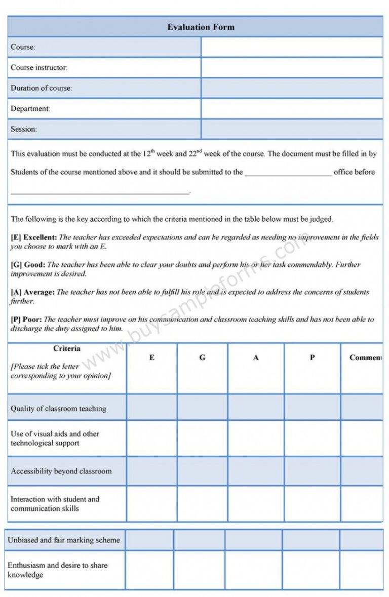 American Football Player Evaluation Form Template Pdf Sample 