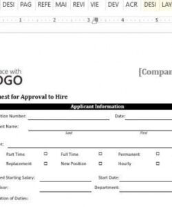 Best Authority To Recruit Form Template Doc Sample