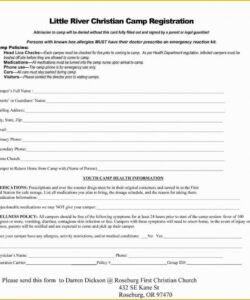 Best Color Run Registration Form Template Excel Example