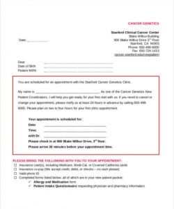 Best Patient Doctor Visit Form Template Doc Example